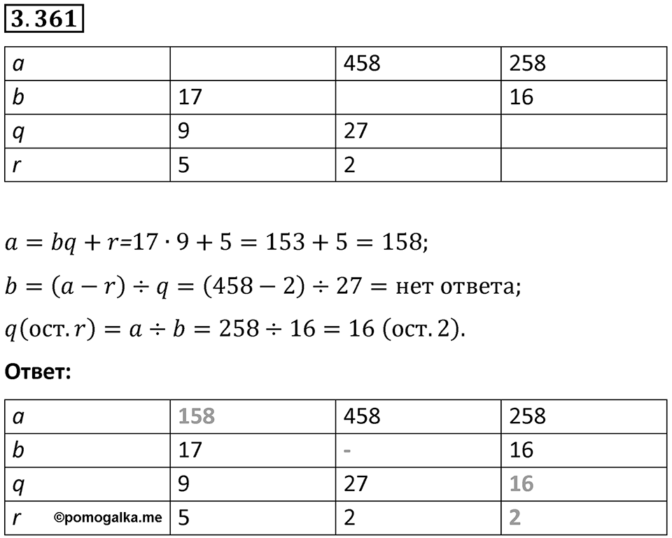 Номер 3.361 — решение 1