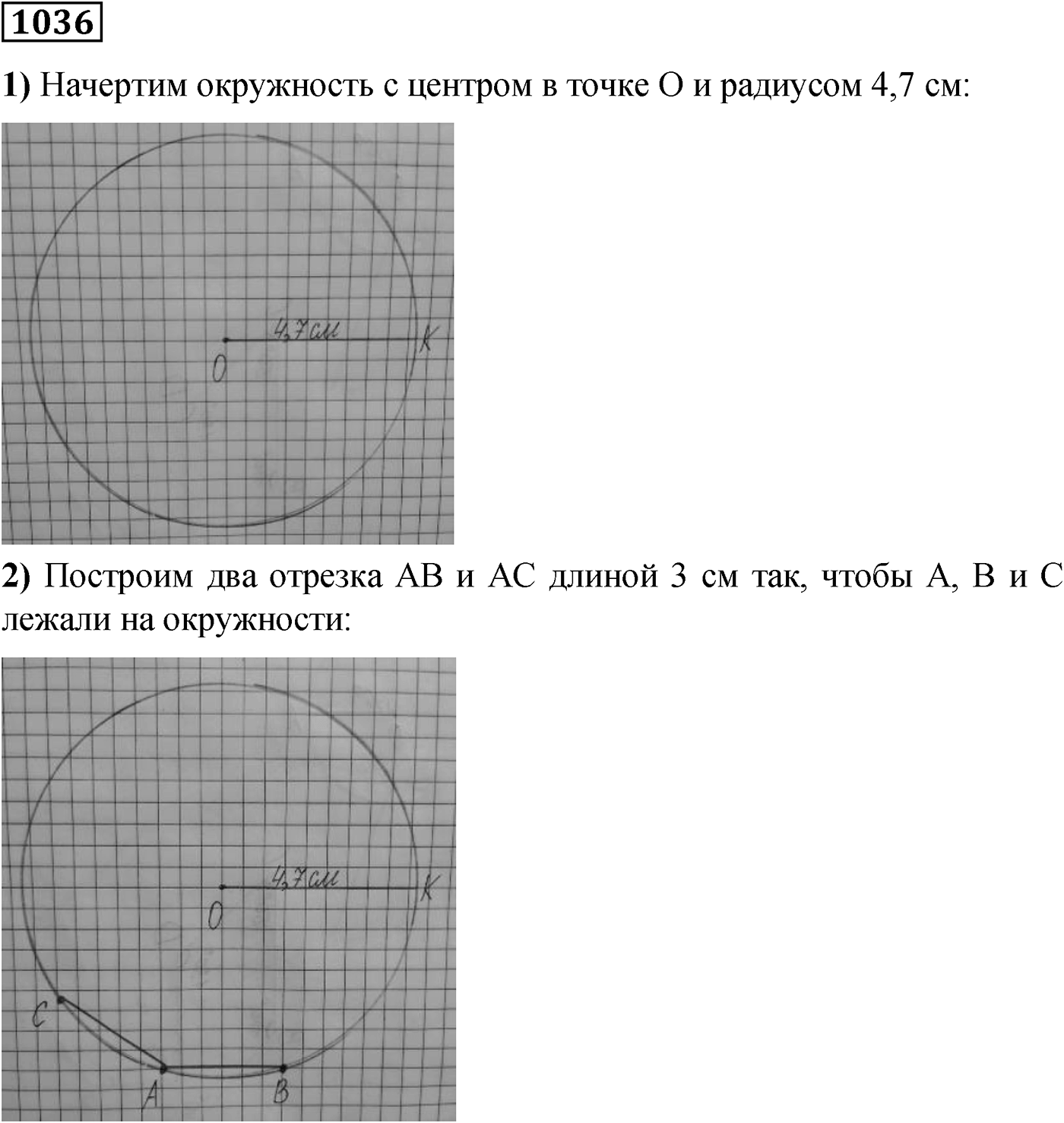 Номер №1036 — решение 1