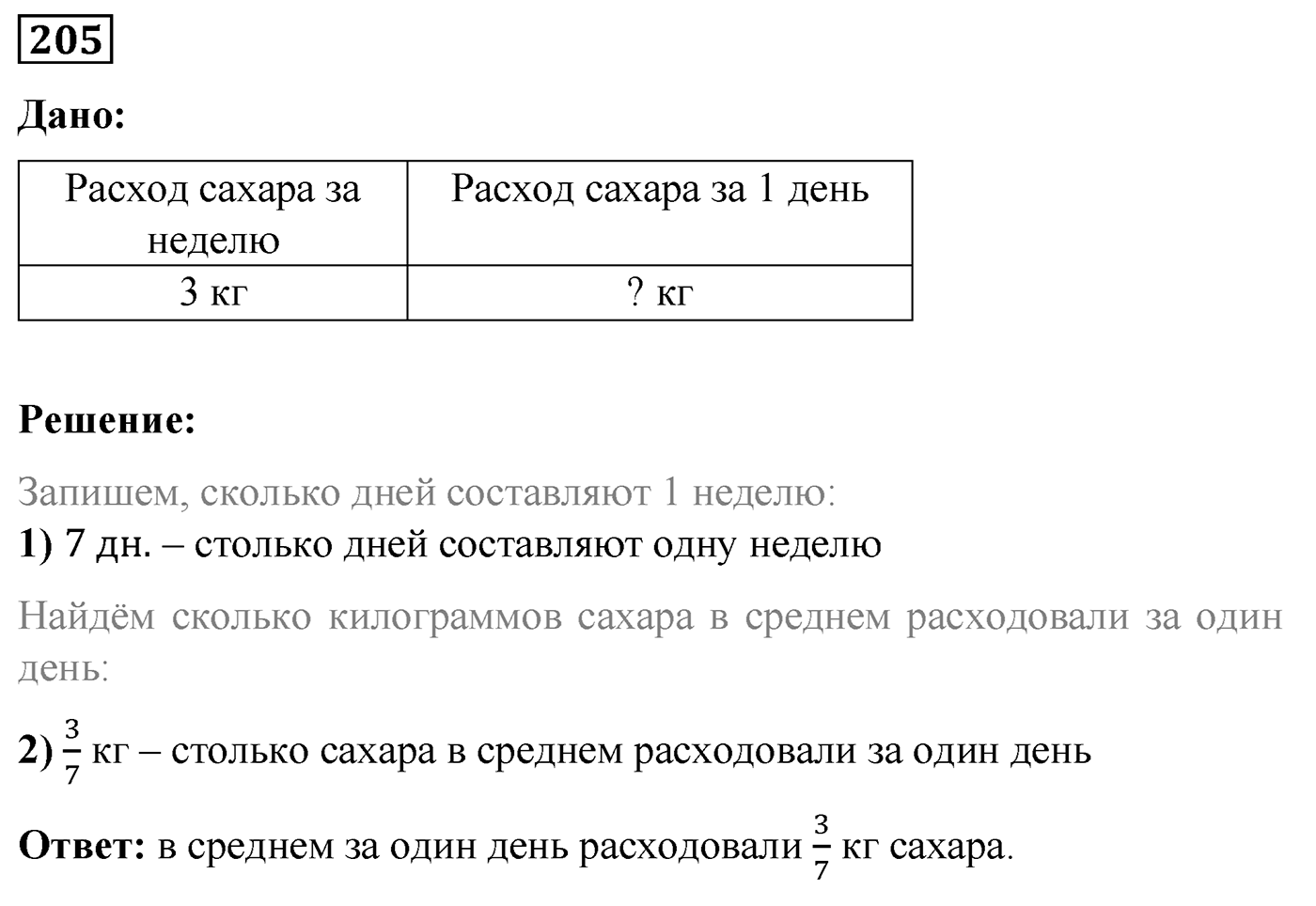 Номер №205 — решение 1