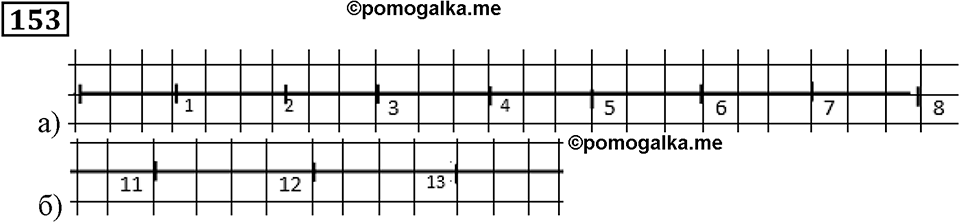 Натуральные числа. §1.5 Меньше или больше. Номер №153 — решение 1
