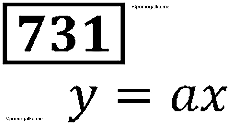 Натуральные числа. §4.18 Площадь. Формула площади прямоугольника. Номер №731 — решение 1