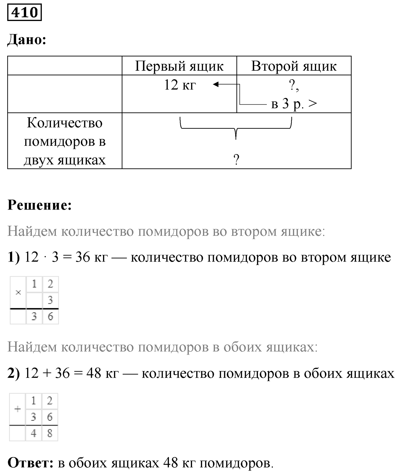 Номер №410 — решение 1