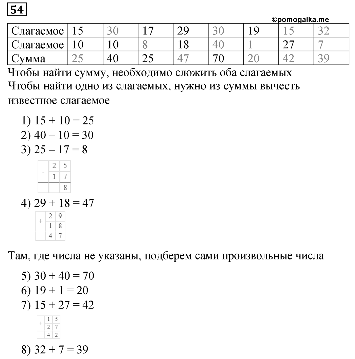 Номер №54 — решение 1