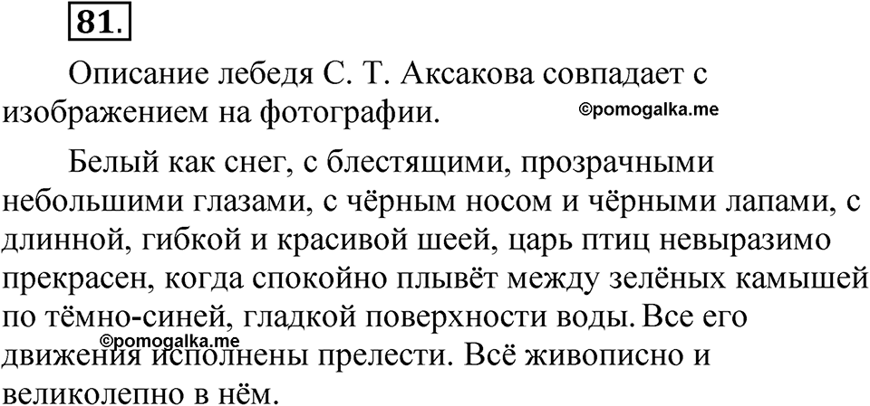 Упражнение 81 — решение 1