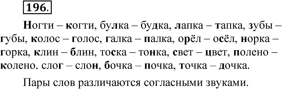 Упражнение 196 — решение 1