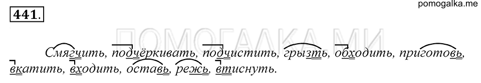 Упражнение 441 — решение 1
