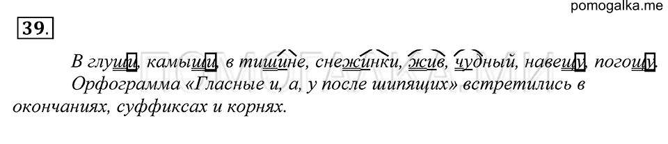 Упражнение 39 — решение 1