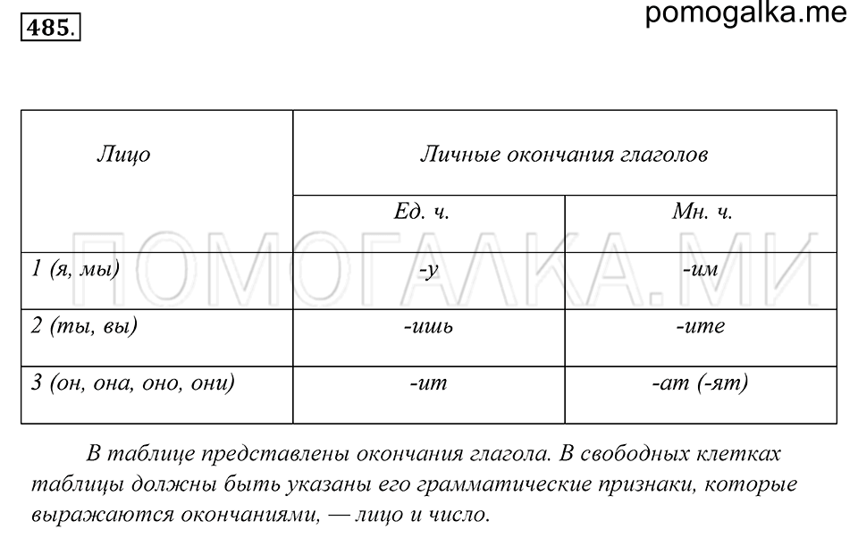 Упражнение 485 — решение 1