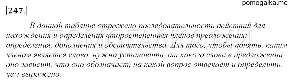 Упражнение 247 — решение 1
