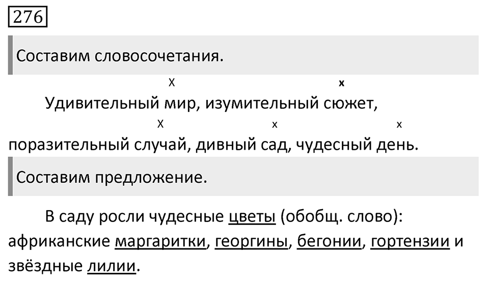 Упражнение 276, ГДЗ по русскому за 5 класс к учебнику Ладыженской, Баранова — решение 1