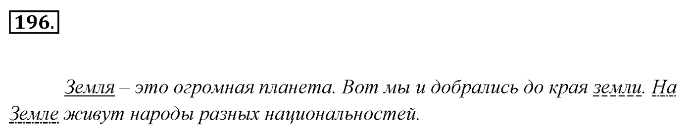 Упражнение 196, ГДЗ по русскому за 5 класс к учебнику Ладыженской, Баранова — решение 2