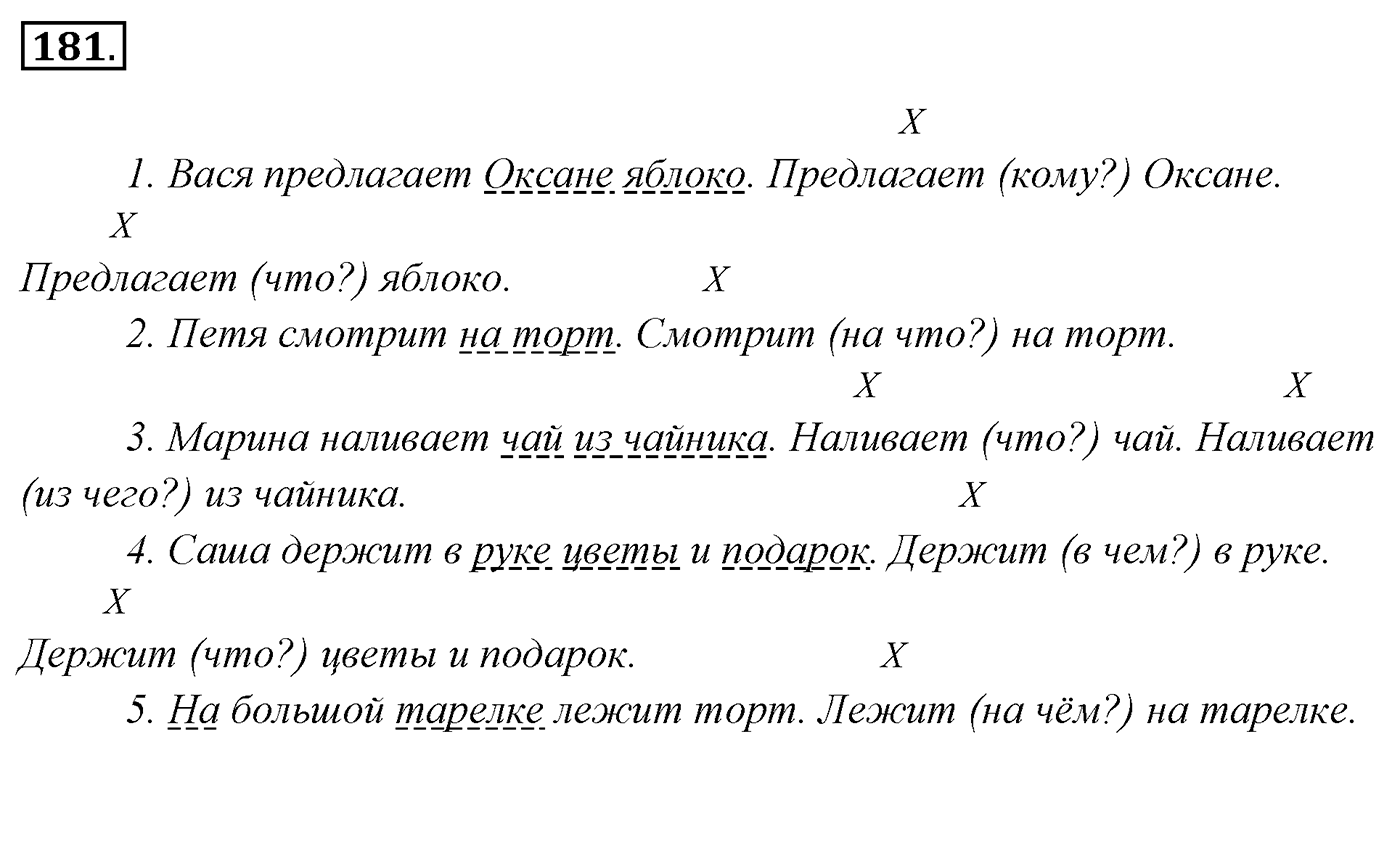 Упражнение 181, ГДЗ по русскому за 5 класс к учебнику Ладыженской, Баранова — решение 2