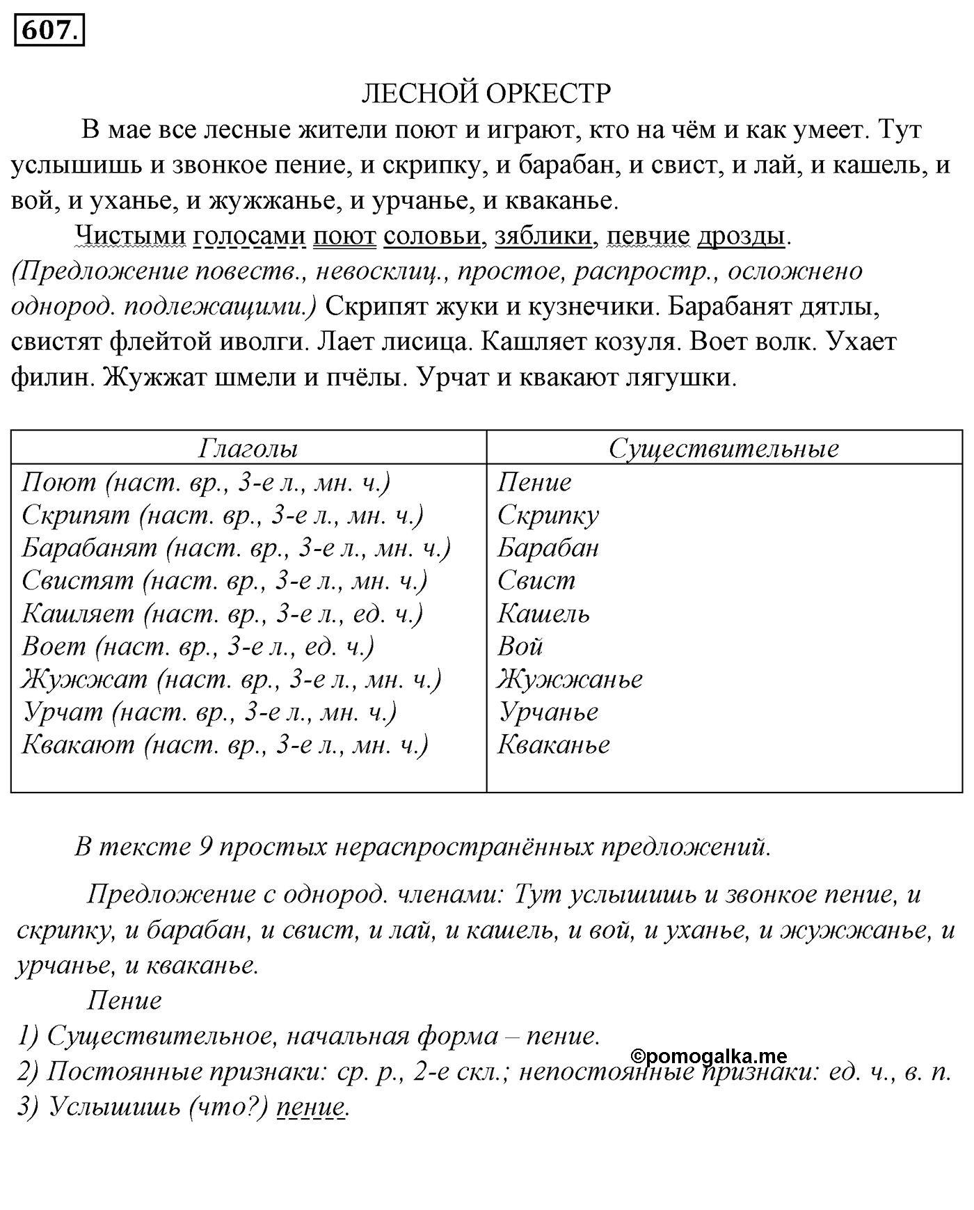 Упражнение 607, ГДЗ по русскому за 5 класс к учебнику Ладыженской, Баранова — решение 2