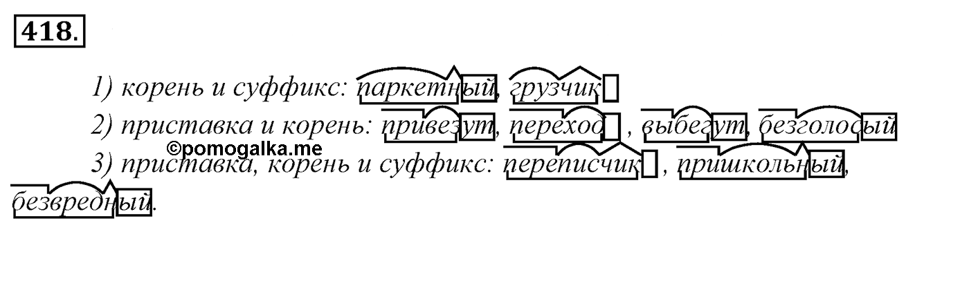 Упражнение 418, ГДЗ по русскому за 5 класс к учебнику Ладыженской, Баранова — решение 2