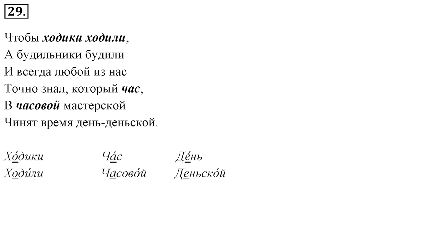 Упражнение 29, ГДЗ по русскому за 5 класс к учебнику Ладыженской, Баранова — решение 2