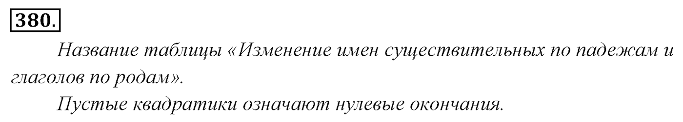 Упражнение 380, ГДЗ по русскому за 5 класс к учебнику Ладыженской, Баранова — решение 2