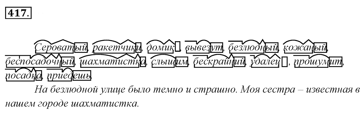 Упражнение 417, ГДЗ по русскому за 5 класс к учебнику Ладыженской, Баранова — решение 2