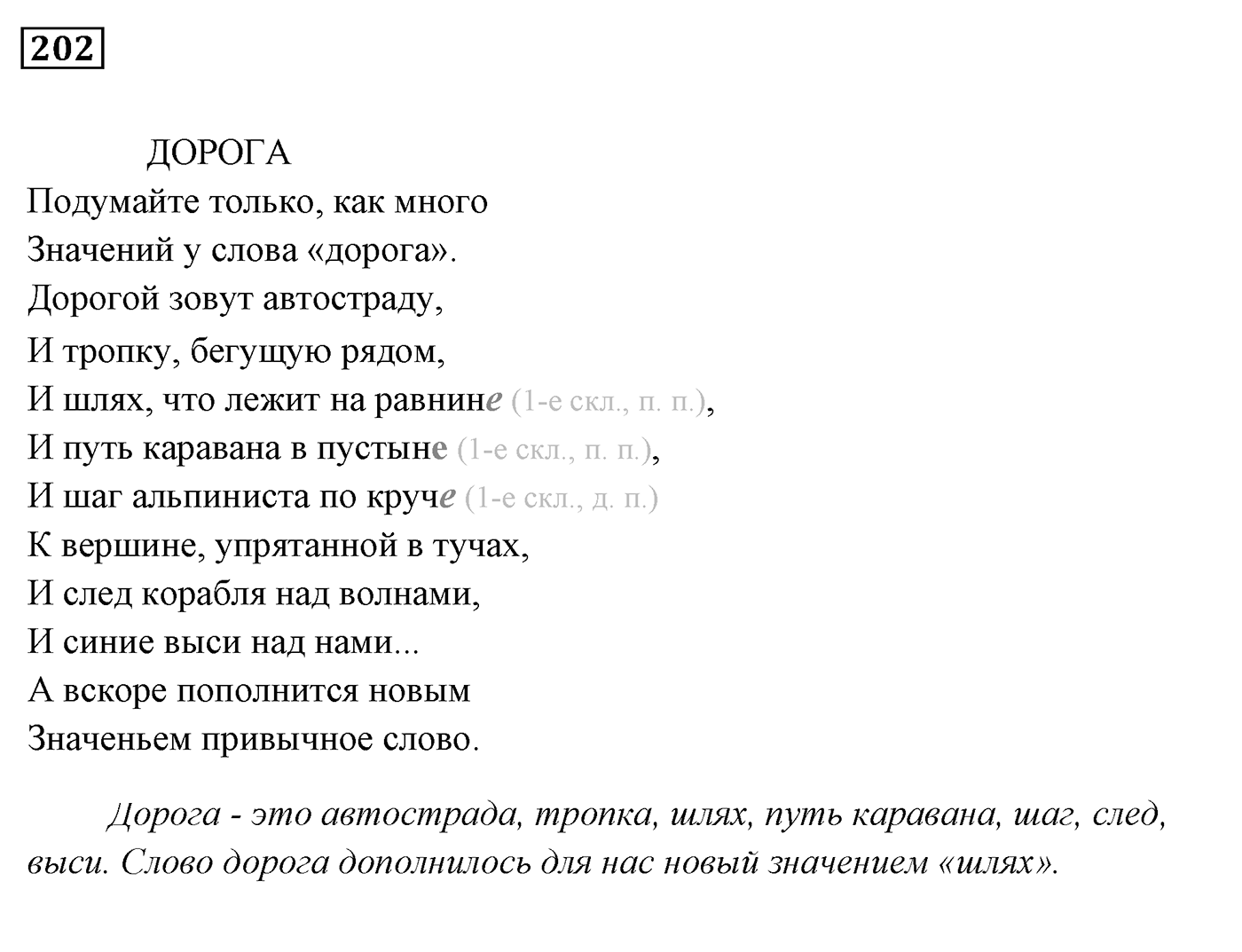 Упражнение 202, ГДЗ по русскому за 5 класс к учебнику Ладыженской, Баранова — решение 2