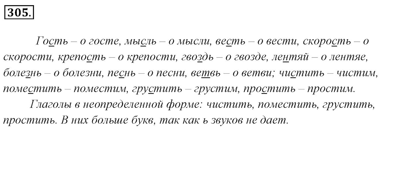 Упражнение 305, ГДЗ по русскому за 5 класс к учебнику Ладыженской, Баранова — решение 2