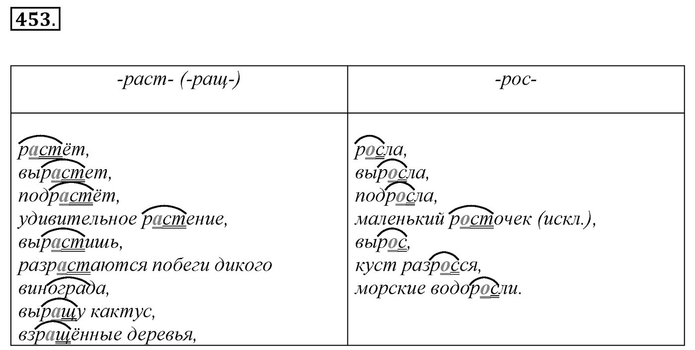 Упражнение 453, ГДЗ по русскому за 5 класс к учебнику Ладыженской, Баранова — решение 2