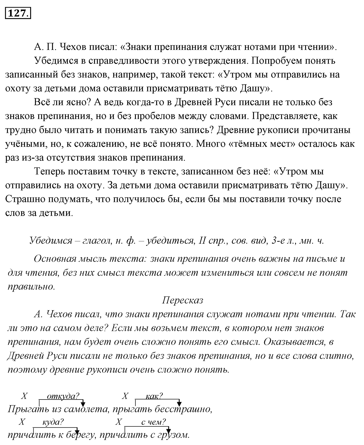 Упражнение 127, ГДЗ по русскому за 5 класс к учебнику Ладыженской, Баранова — решение 2