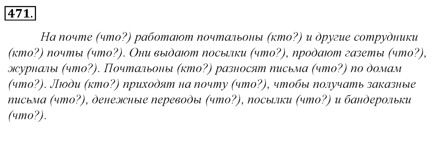 Упражнение 471, ГДЗ по русскому за 5 класс к учебнику Ладыженской, Баранова — решение 2