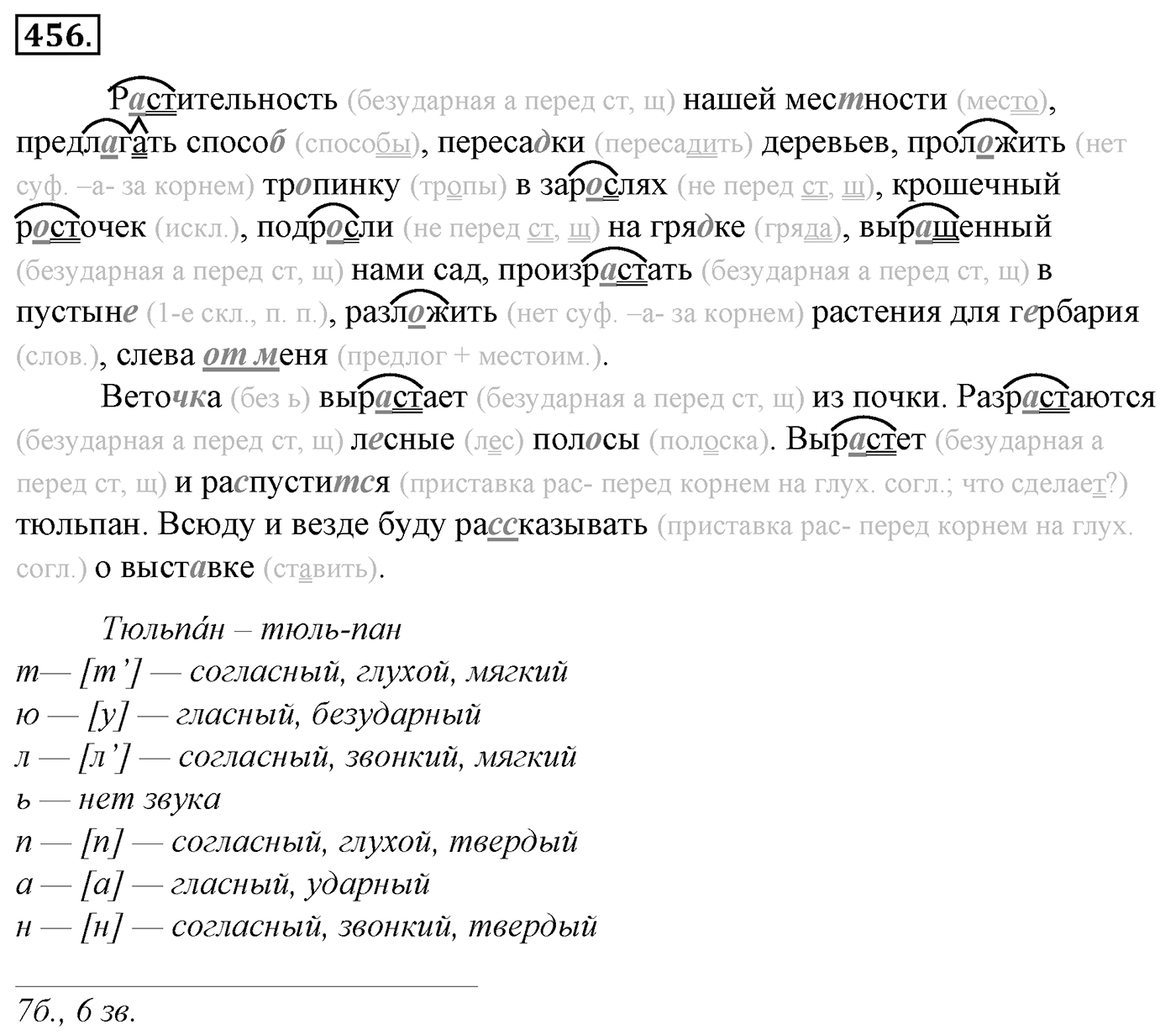 Упражнение 456, ГДЗ по русскому за 5 класс к учебнику Ладыженской, Баранова — решение 2
