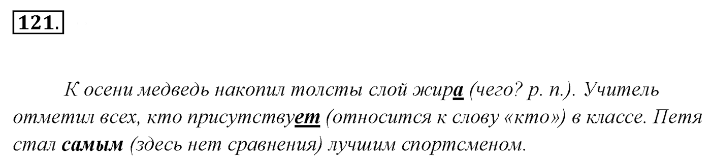 Упражнение 121, ГДЗ по русскому за 5 класс к учебнику Ладыженской, Баранова — решение 2