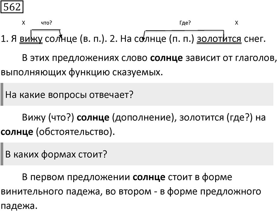 Упражнение 562, ГДЗ по русскому за 5 класс к учебнику Ладыженской, Баранова — решение 1
