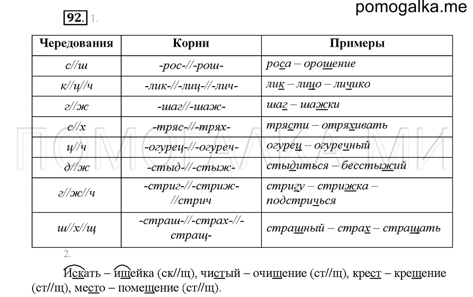 Часть 1. Упражнение 92 — решение 1