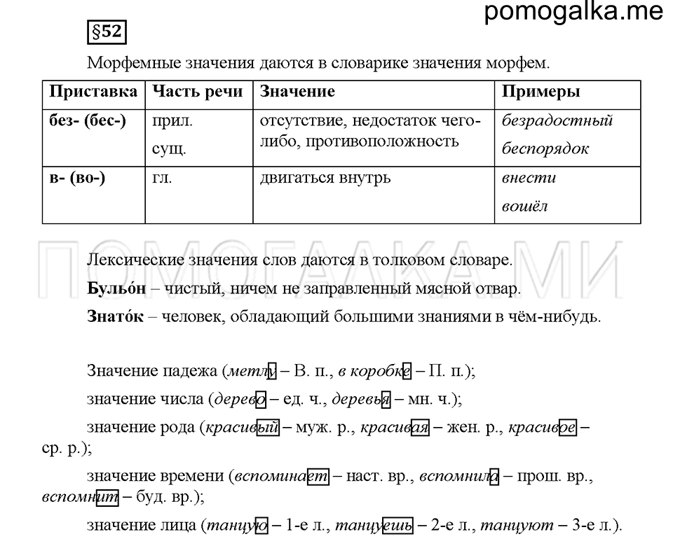 Часть 2. Вопросы к §52 — решение 1