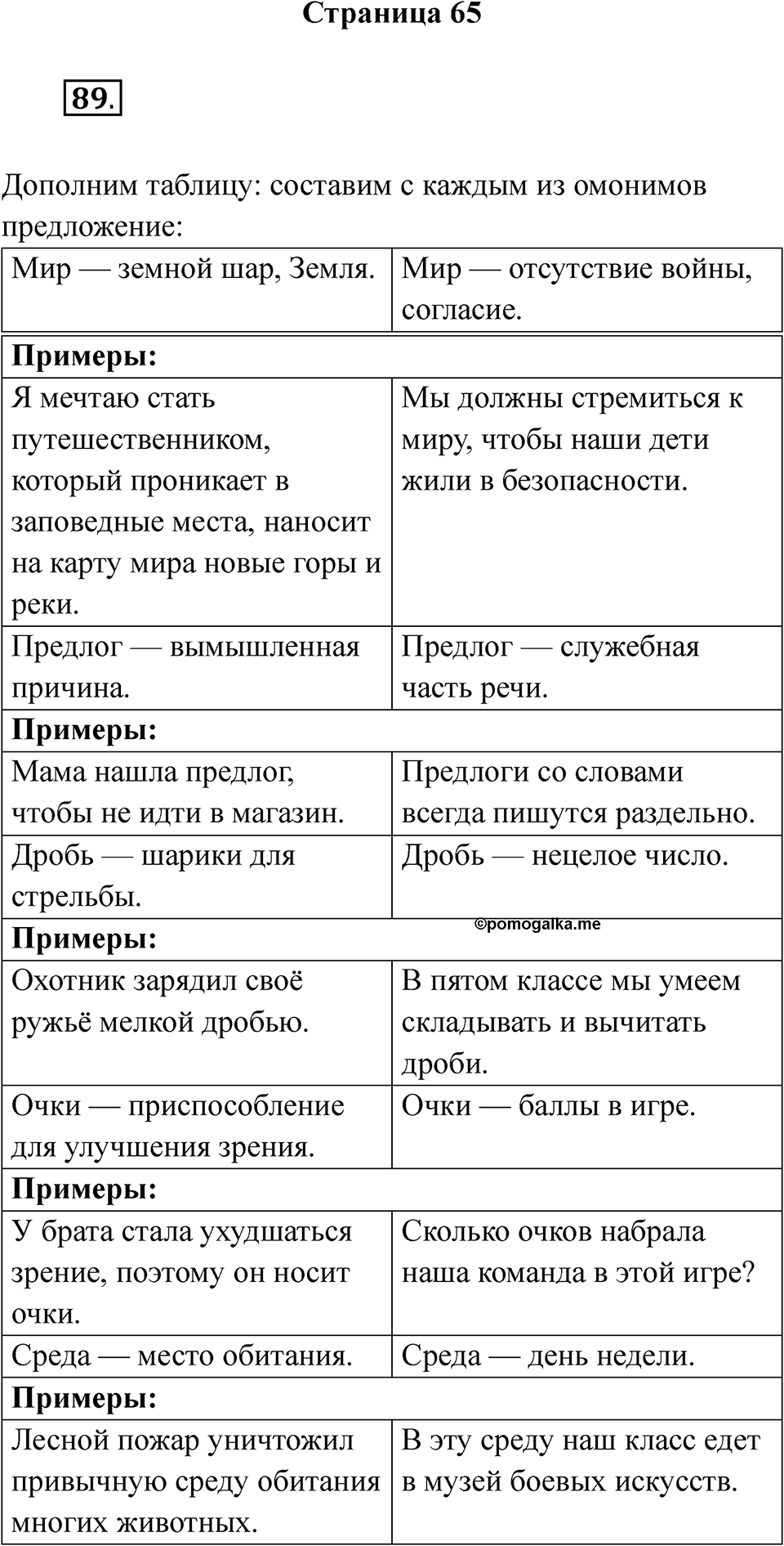 Часть 1 Страница 65 — решение 1
