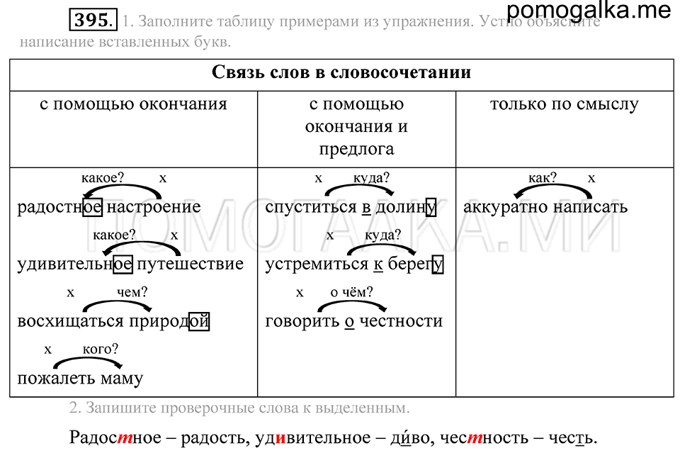 Упражнение 395 — решение 2