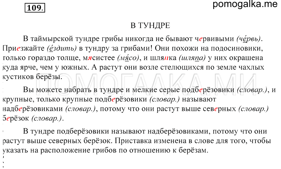 Упражнение 109 — решение 2