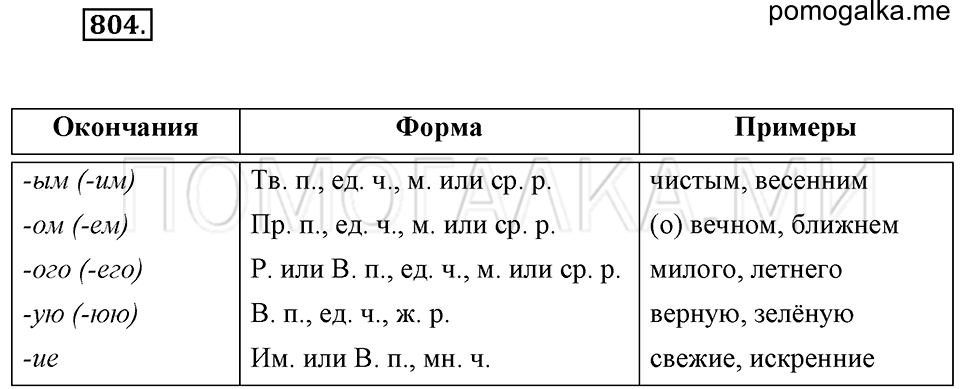 Упражнение 804 — решение 2