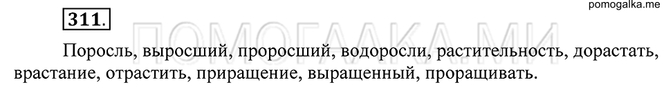 Упражнение 311 — решение 2