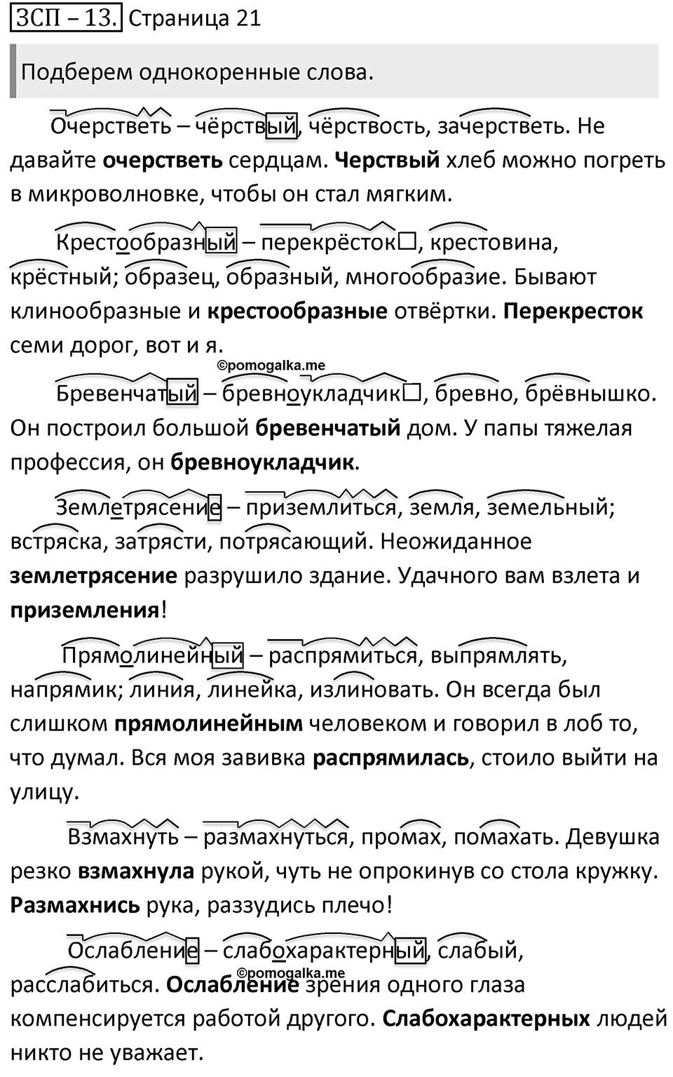 Страница 21 ЗСП-13 — решение 1