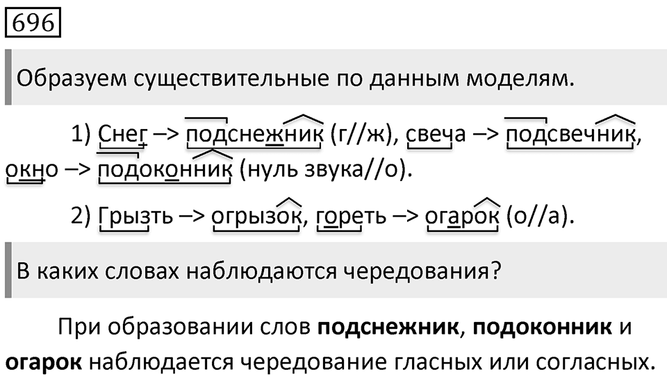Упражнение 696 — решение 1