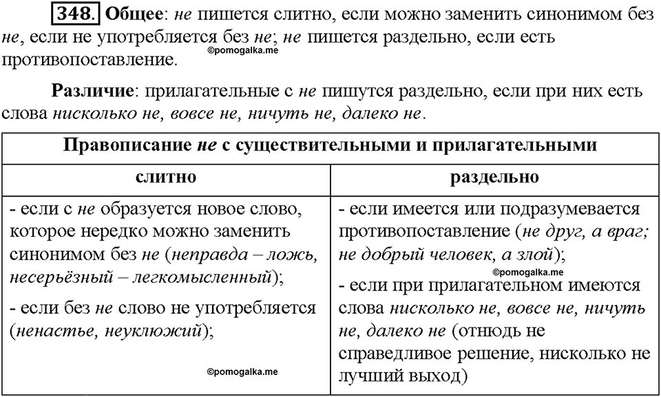 Часть 2. Упражнение 348 — решение 1