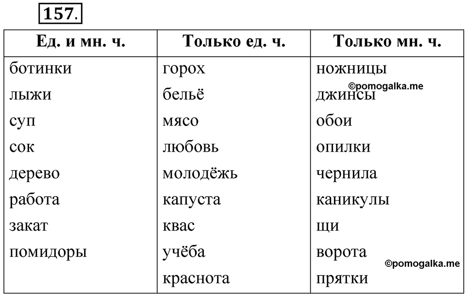 Часть 2 упражнение 157 — решение 1