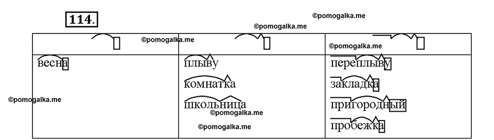 Часть 1. Упражнение 114 — решение 1