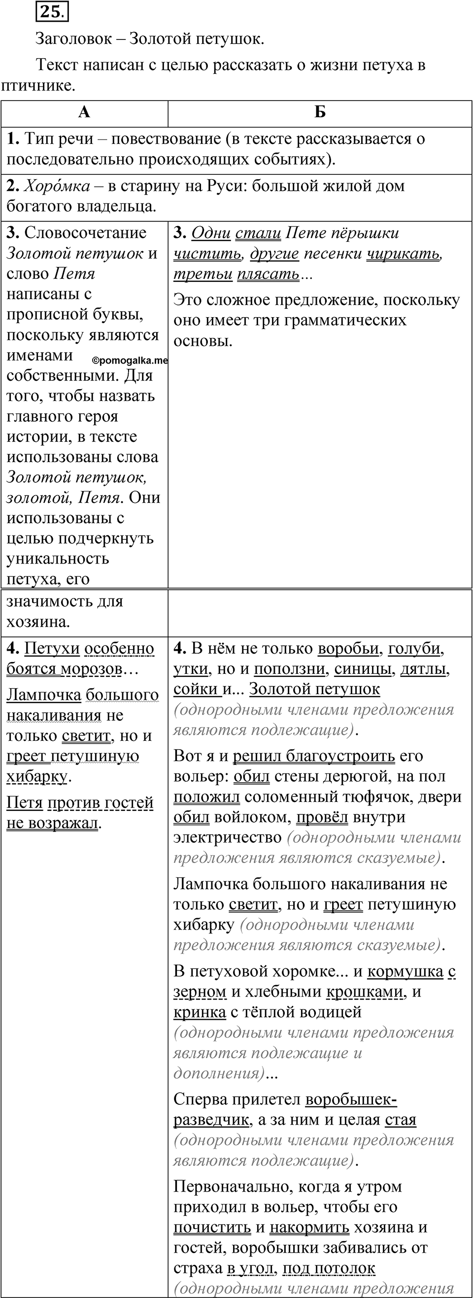 Часть 1 упражнение 25 — решение 1