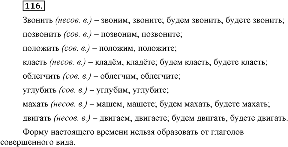 Как язык объединяет народы. §21. Употребление глаголов речи. Глава 8. Упражнение №116 — решение 1