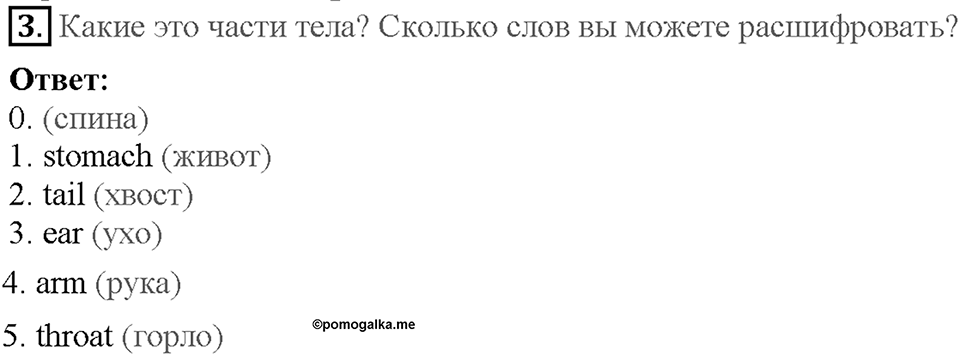 Lesson 7. Consolidation. Страница 75. Задание №3 — решение 1