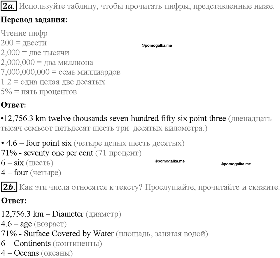 Module 1. Страница 13. Extensive reading. Задание №2 — решение 1