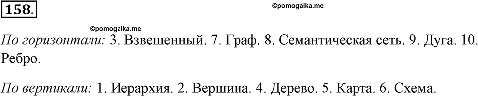 Задания к §13. Схемы. Номер 158 — решение 1
