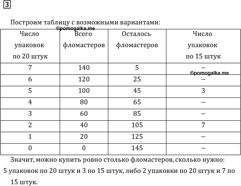 Дополнительные вопросы. Задачи, решаемые в целых числах. Страницы 102-103 Номер 3 — решение 1