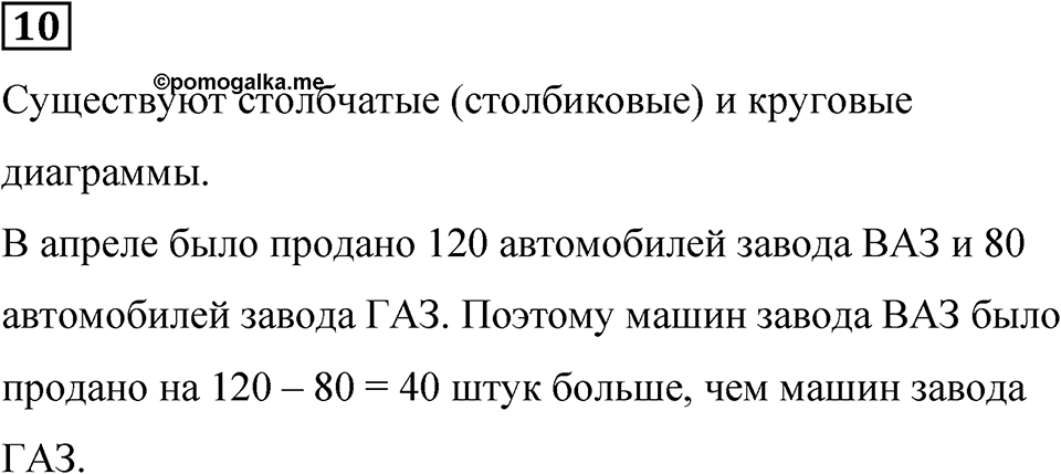 Подведем итоги номер 10 — решение 1