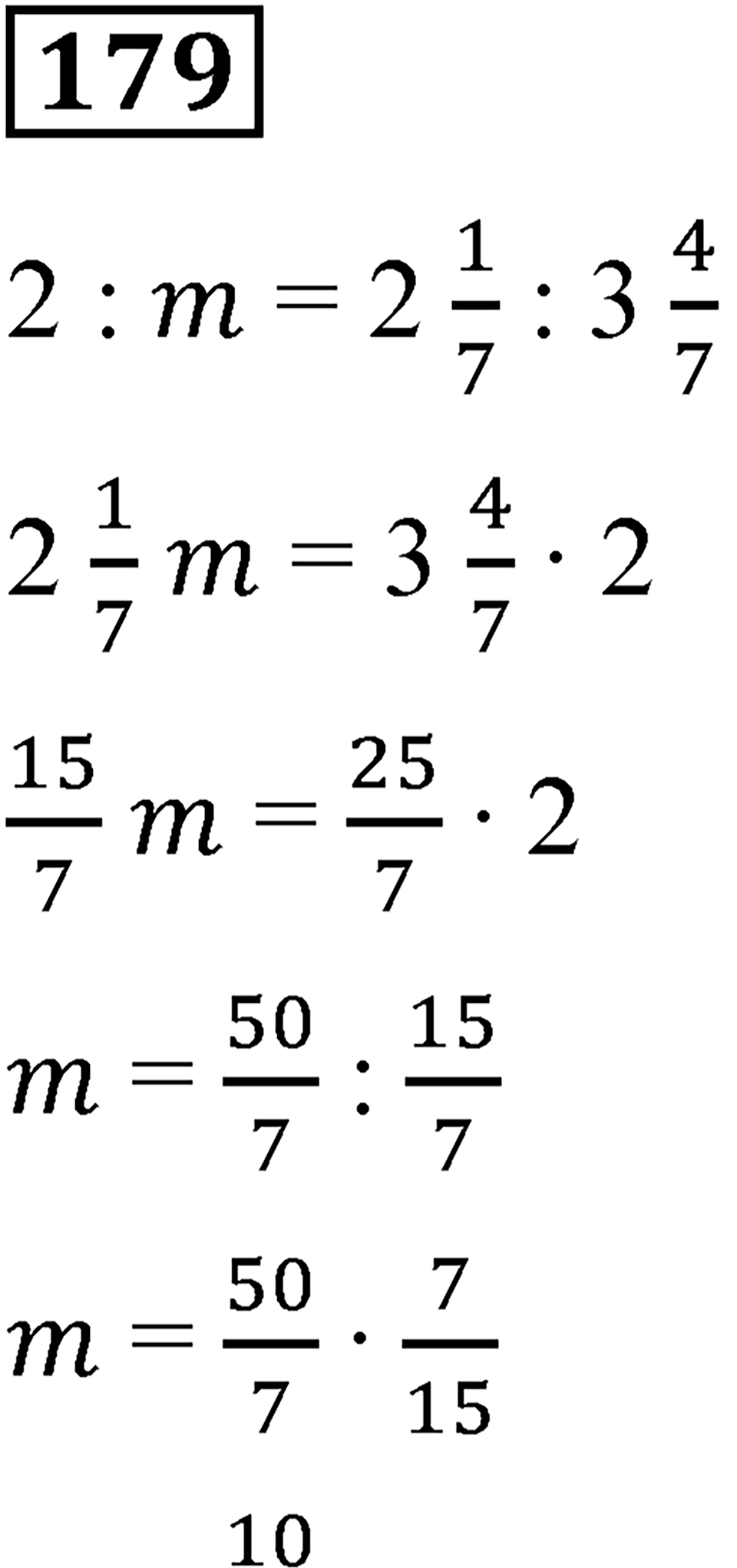 Вариант 4 номер 179 — решение 1