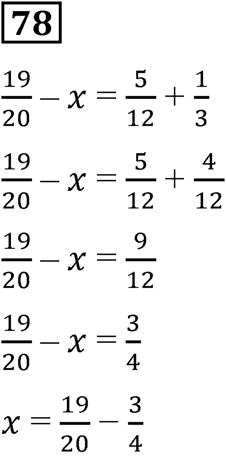 Вариант 4 номер 78 — решение 1